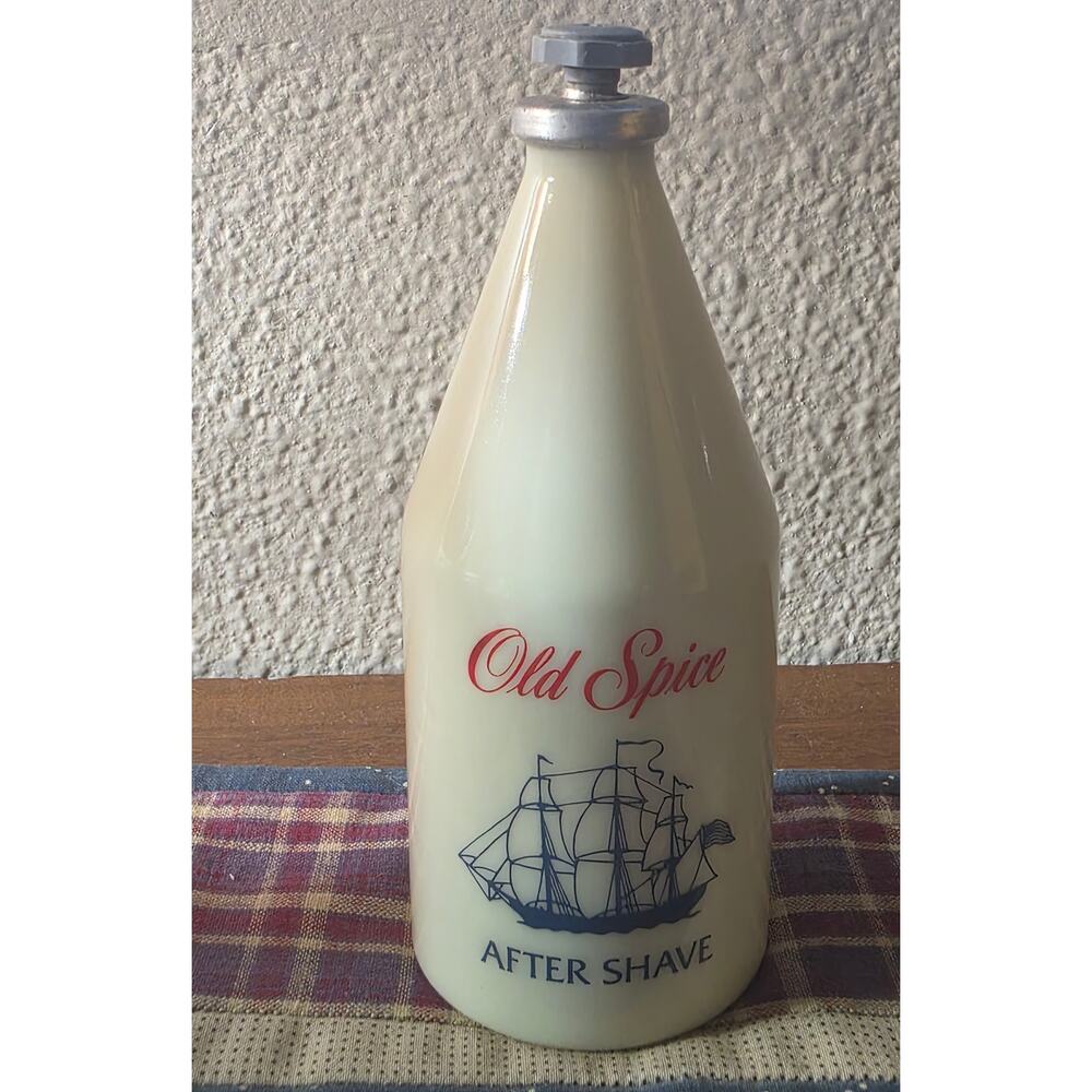 Vintage Bottle of Old Spice After Shave Cologne for Men